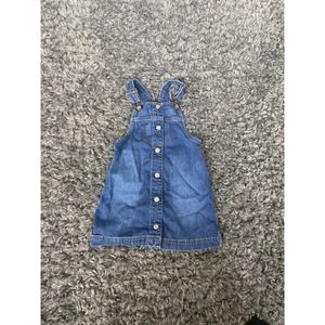 Girls 6T Overall Dress